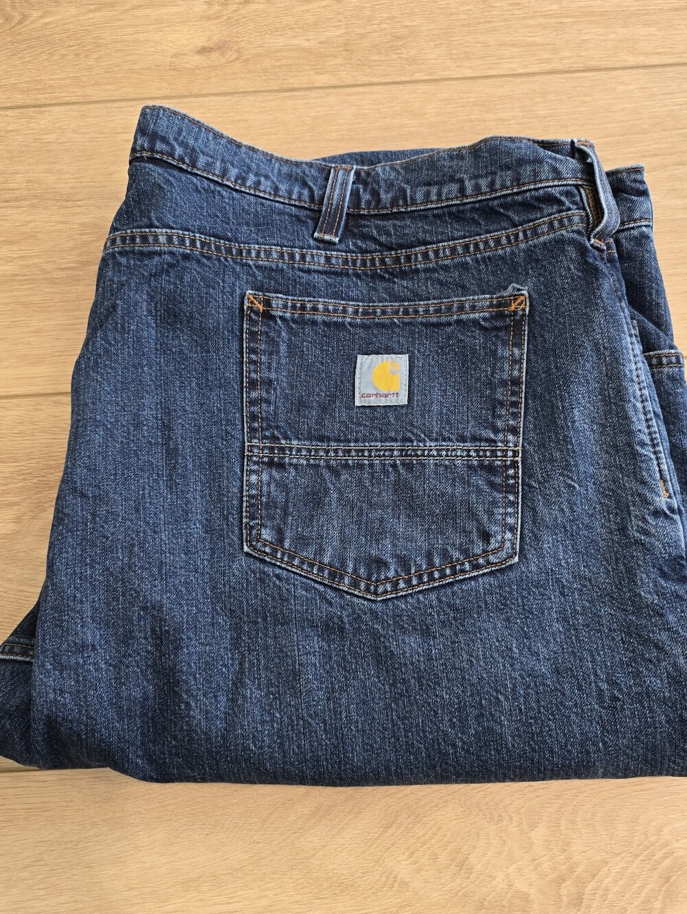 Carhartt Men’s Blue Jeans Size 48 X 32 Relaxed Fit Pants